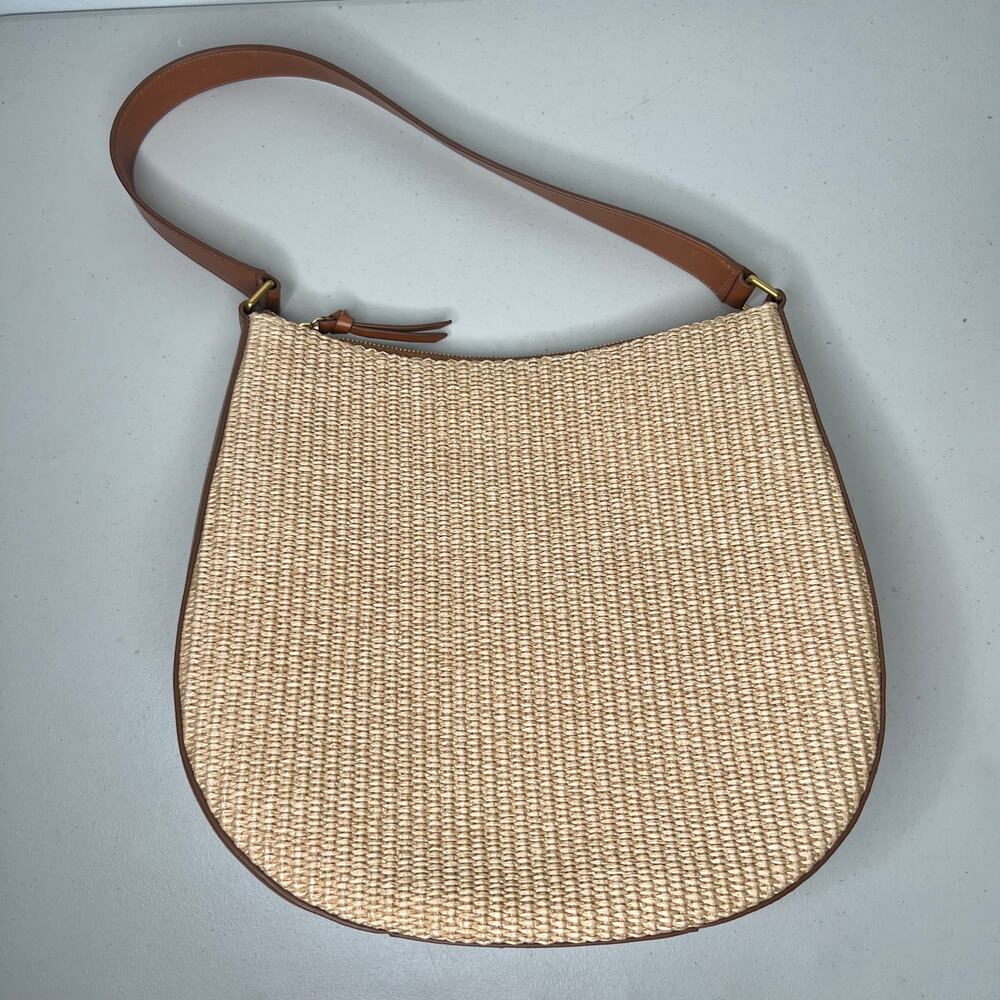 Loeffler Randall Bowen Straw Hobo Bag - Picture 7 of 9